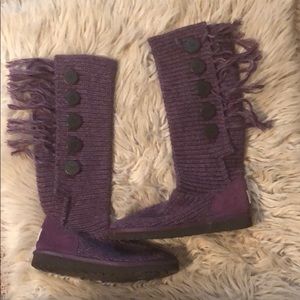 Ugg Classic Cardy Fringe